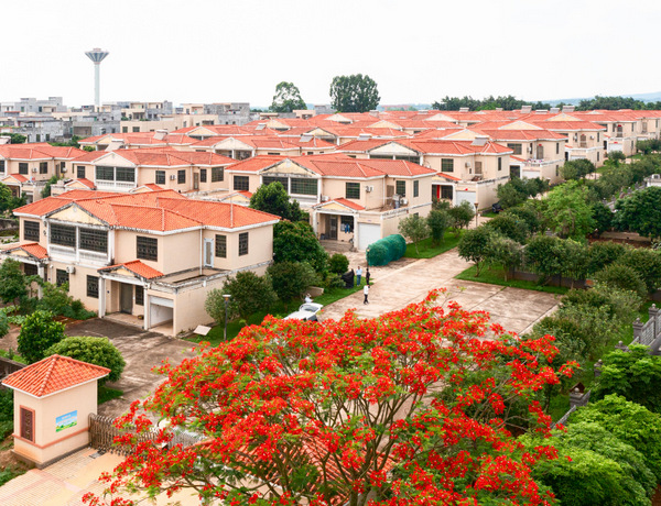 图片:广前公司职工住宅区